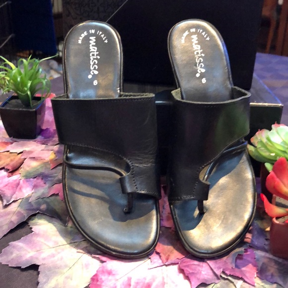 MATISSE LEATHER ITALIAN Made Sandal by - Picture 7 of 12